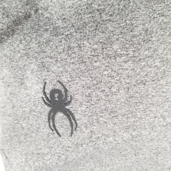 2 of Spyder Shirt Adult Active Long Sleeve Gray Proweb Athletic Top Mens Sz XL - Picture 11 of 11